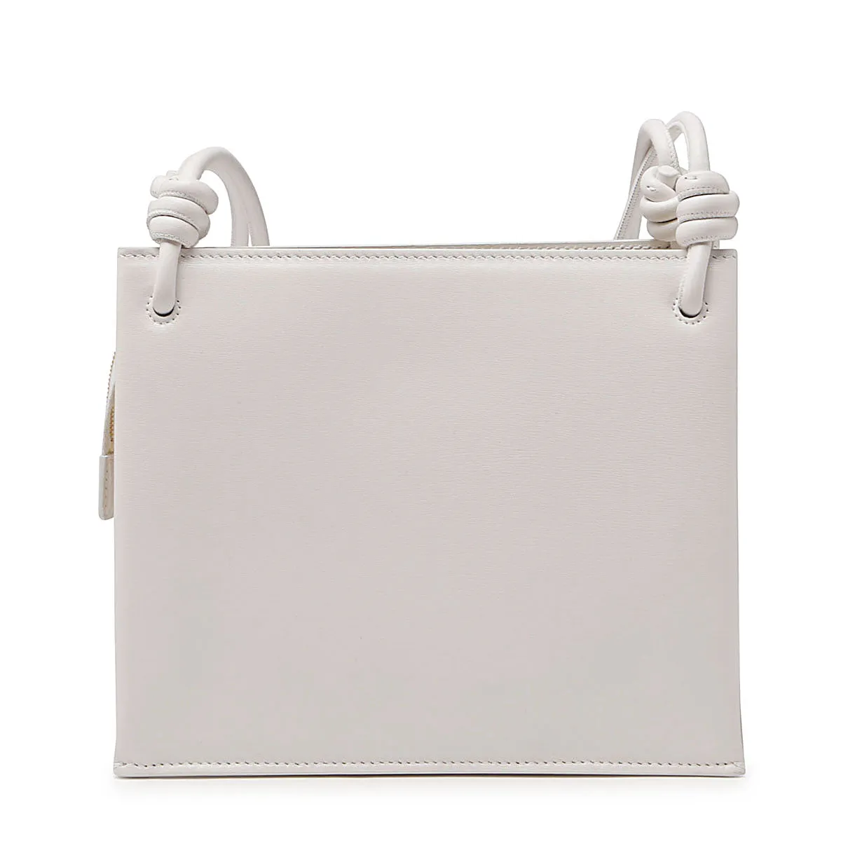 Jil Sander Logo Printed Open-Top Shoulder Bag