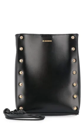 Jil Sander Stud Embellished Shoulder Bag