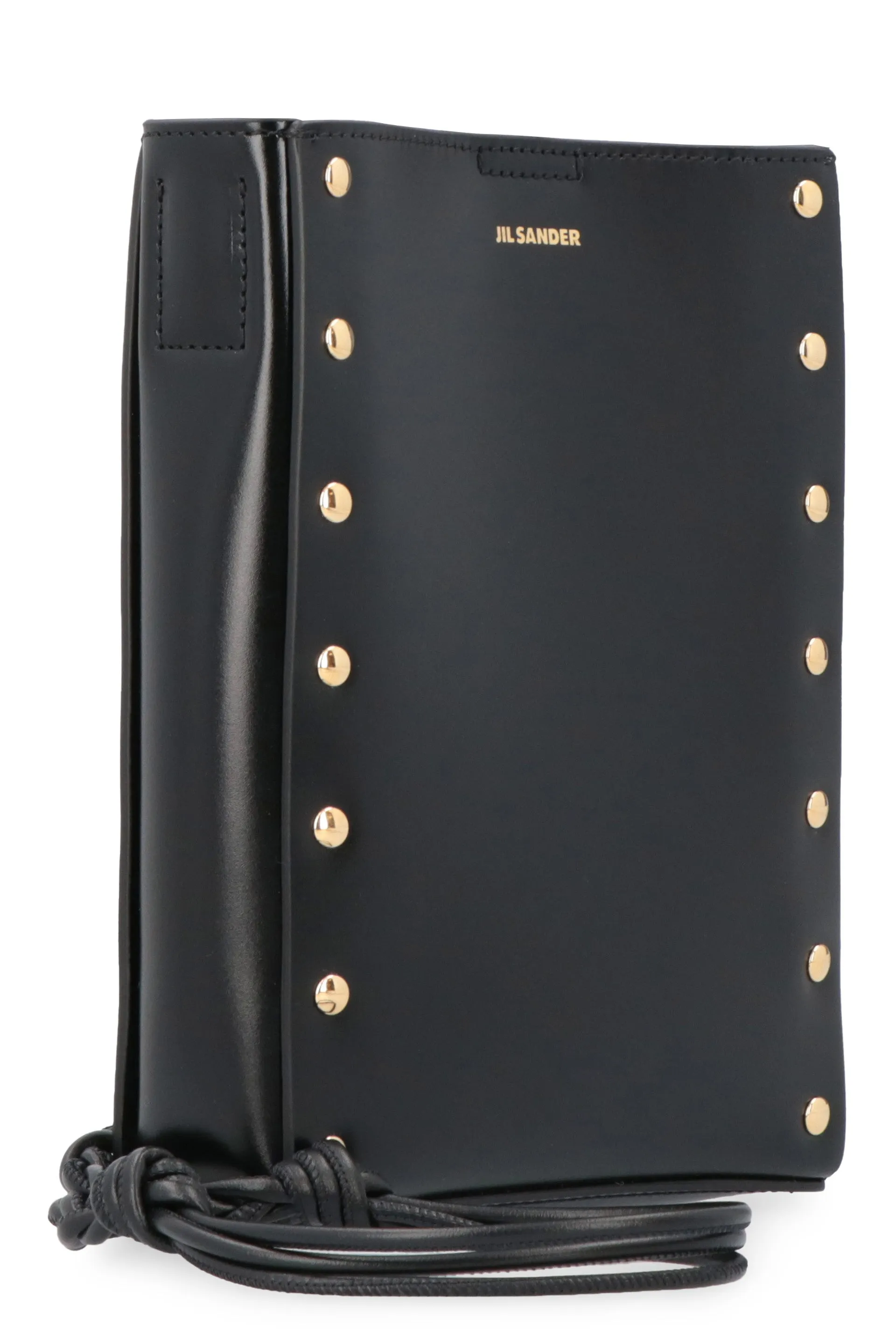 Jil Sander Stud Embellished Shoulder Bag