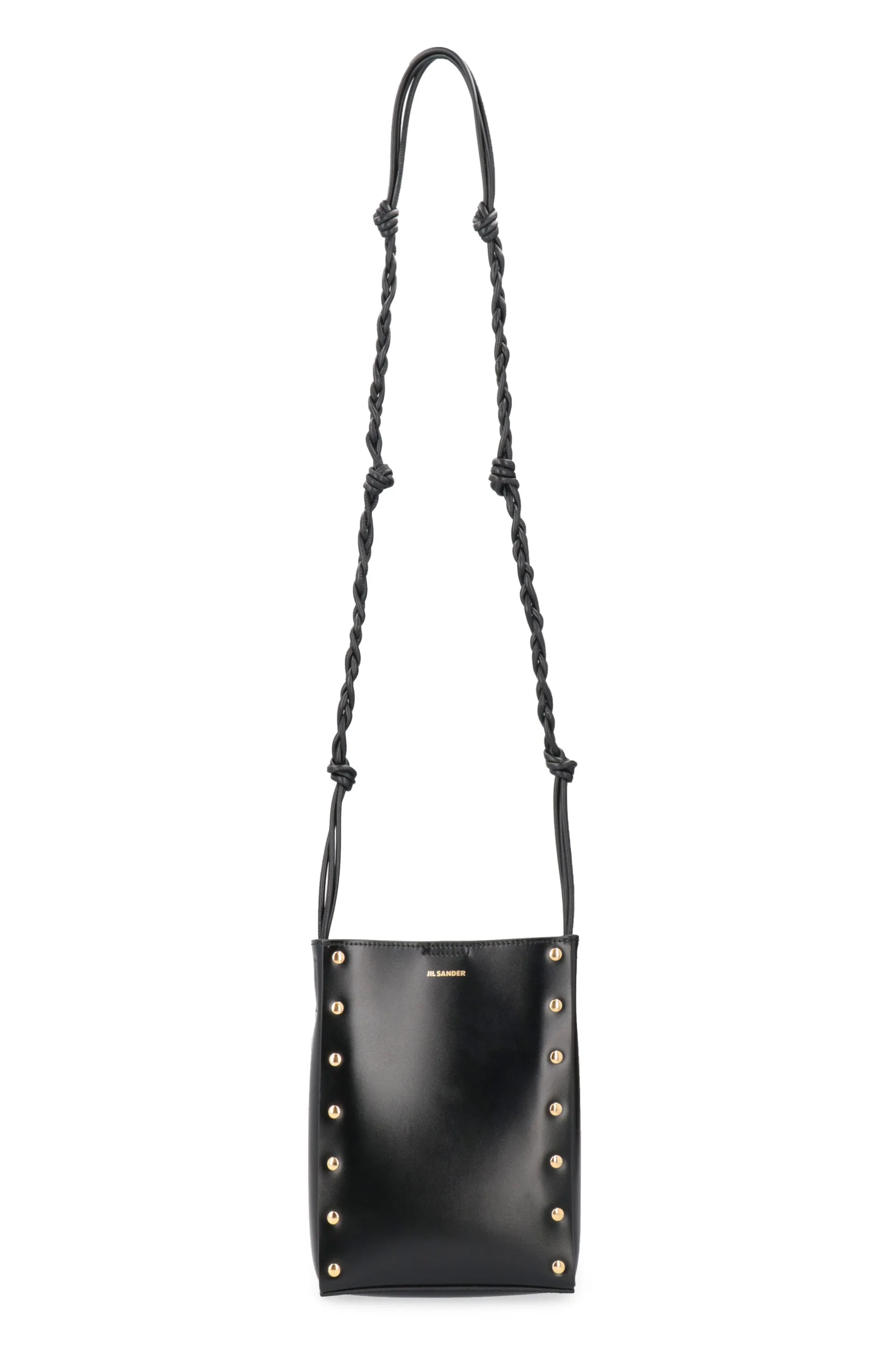 Jil Sander Stud Embellished Shoulder Bag