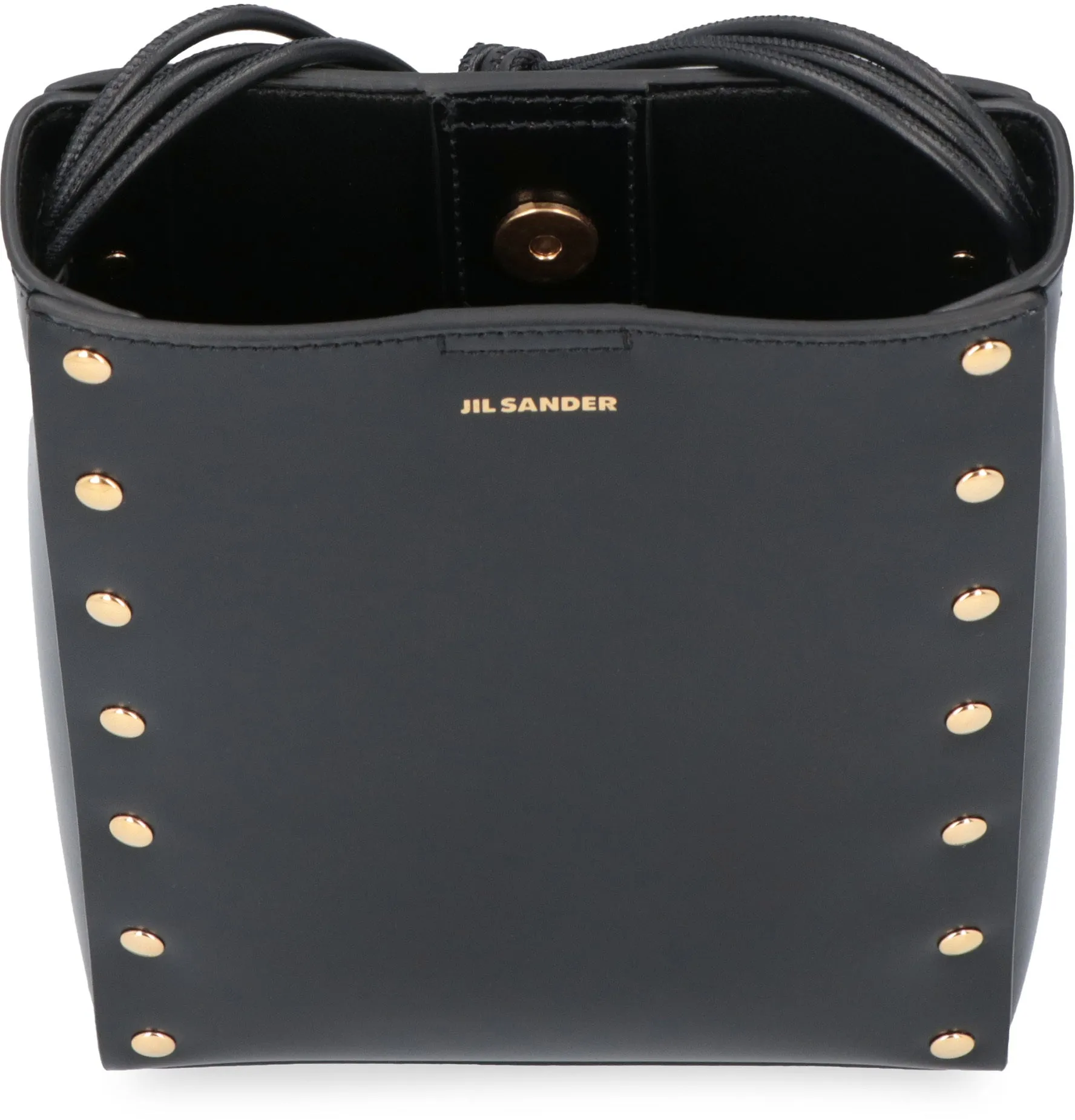 Jil Sander Stud Embellished Shoulder Bag