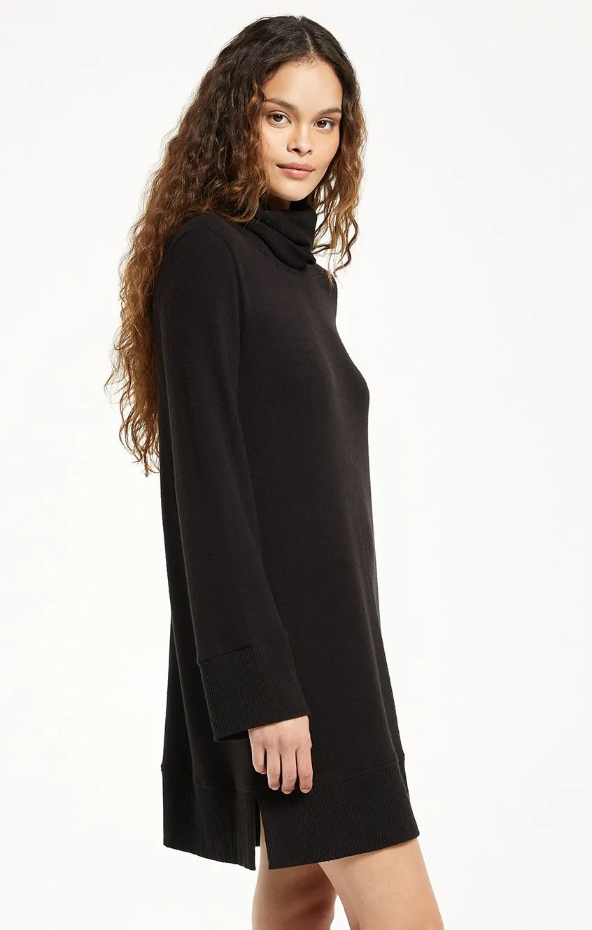 Jodee Marled Funnel Neck Dress