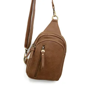 Joy Susan Taupe Skyler Sling Bag