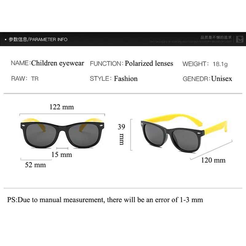 Lentes Para Niño Sunglasses Children Polarized Sunglasses For Boy And Girl Sun Glasses Frame Light Weight