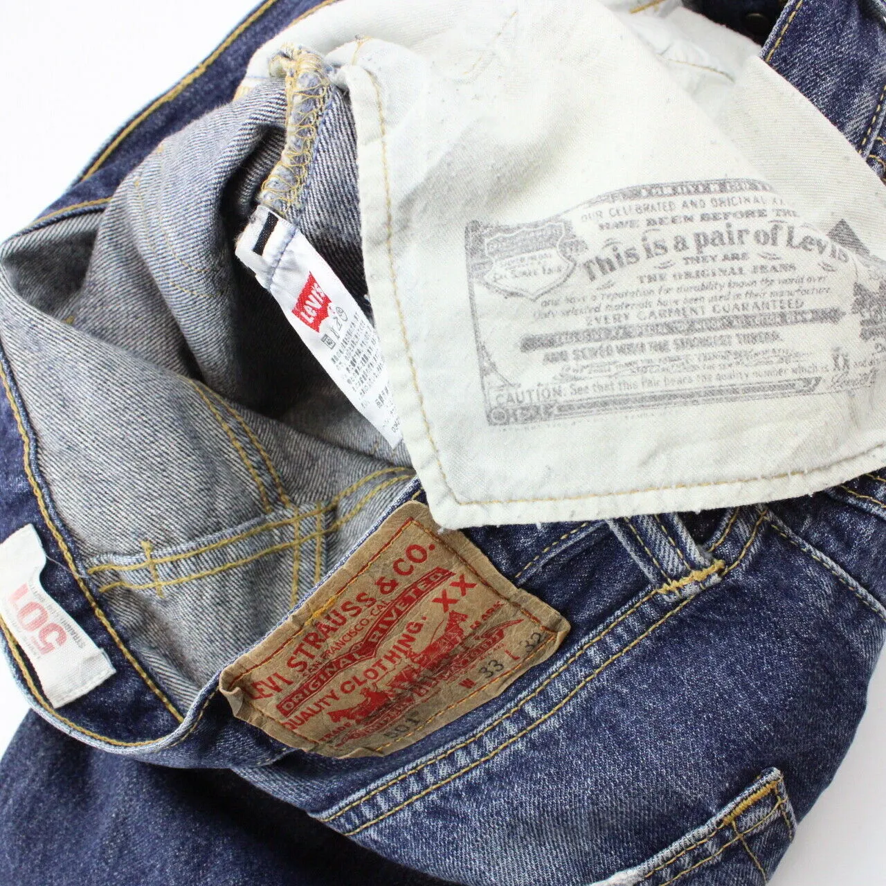 LEVIS 501 Jeans Mid Blue | W34 L28