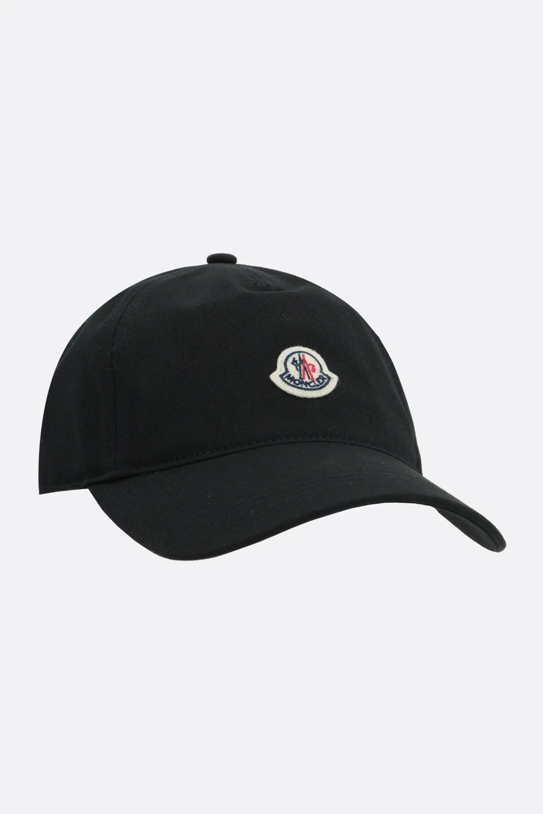 logo patch gabardine baseball cap