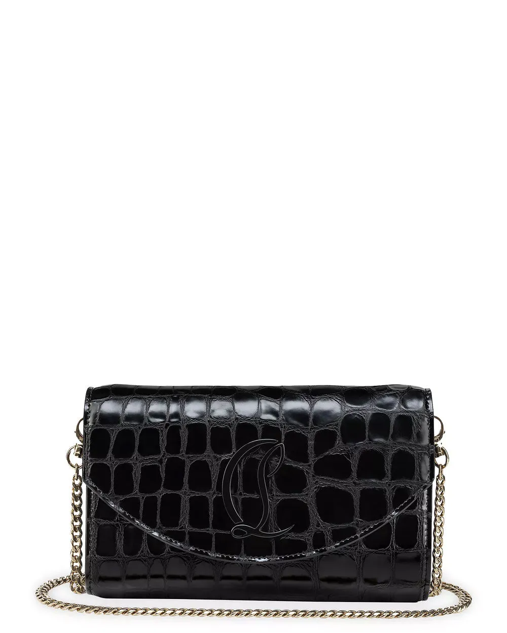 Loubi54 Clutch in Black