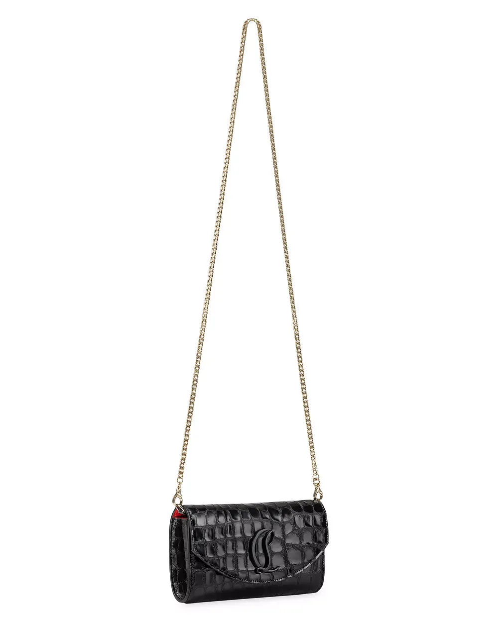 Loubi54 Clutch in Black