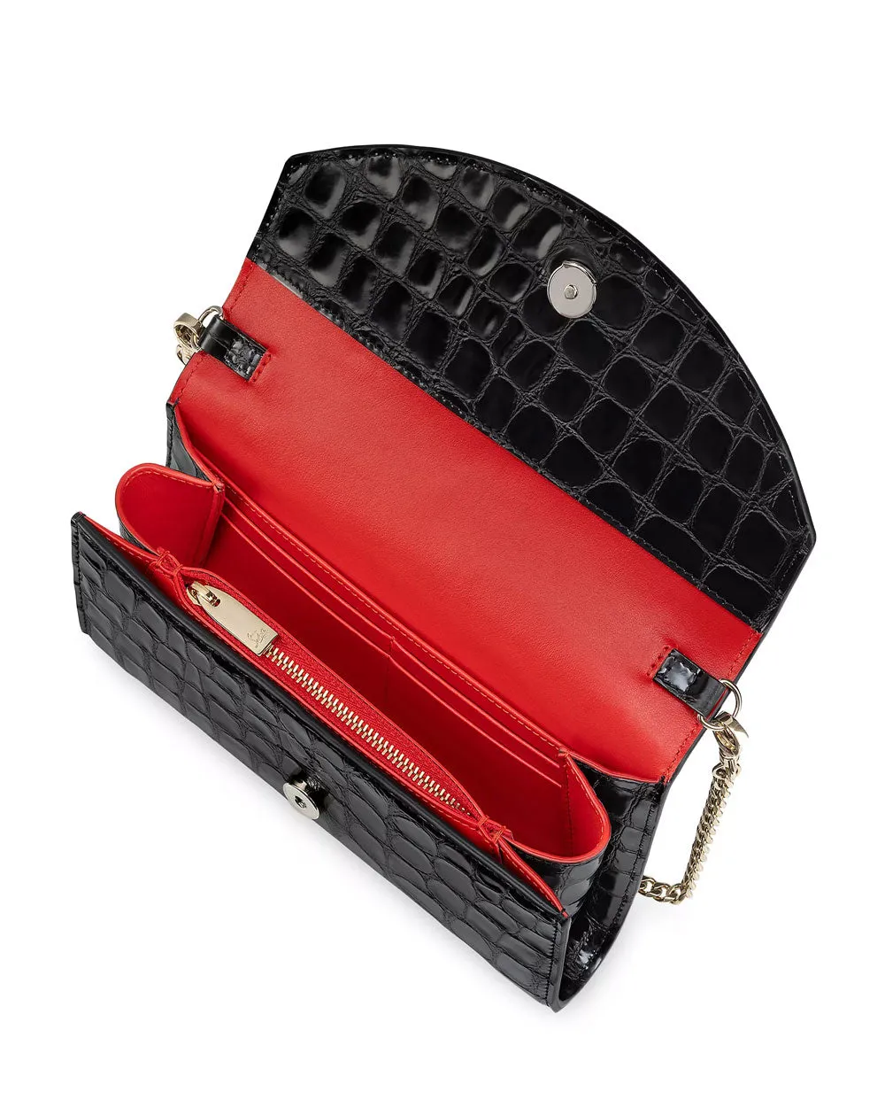 Loubi54 Clutch in Black