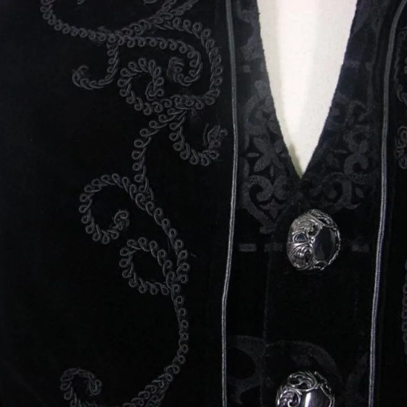 Men's Standup Collar Vintage Tailcoat