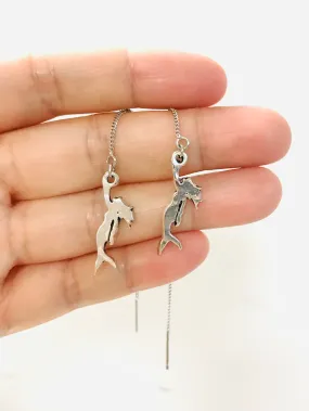 Mermaid Threader Earrings