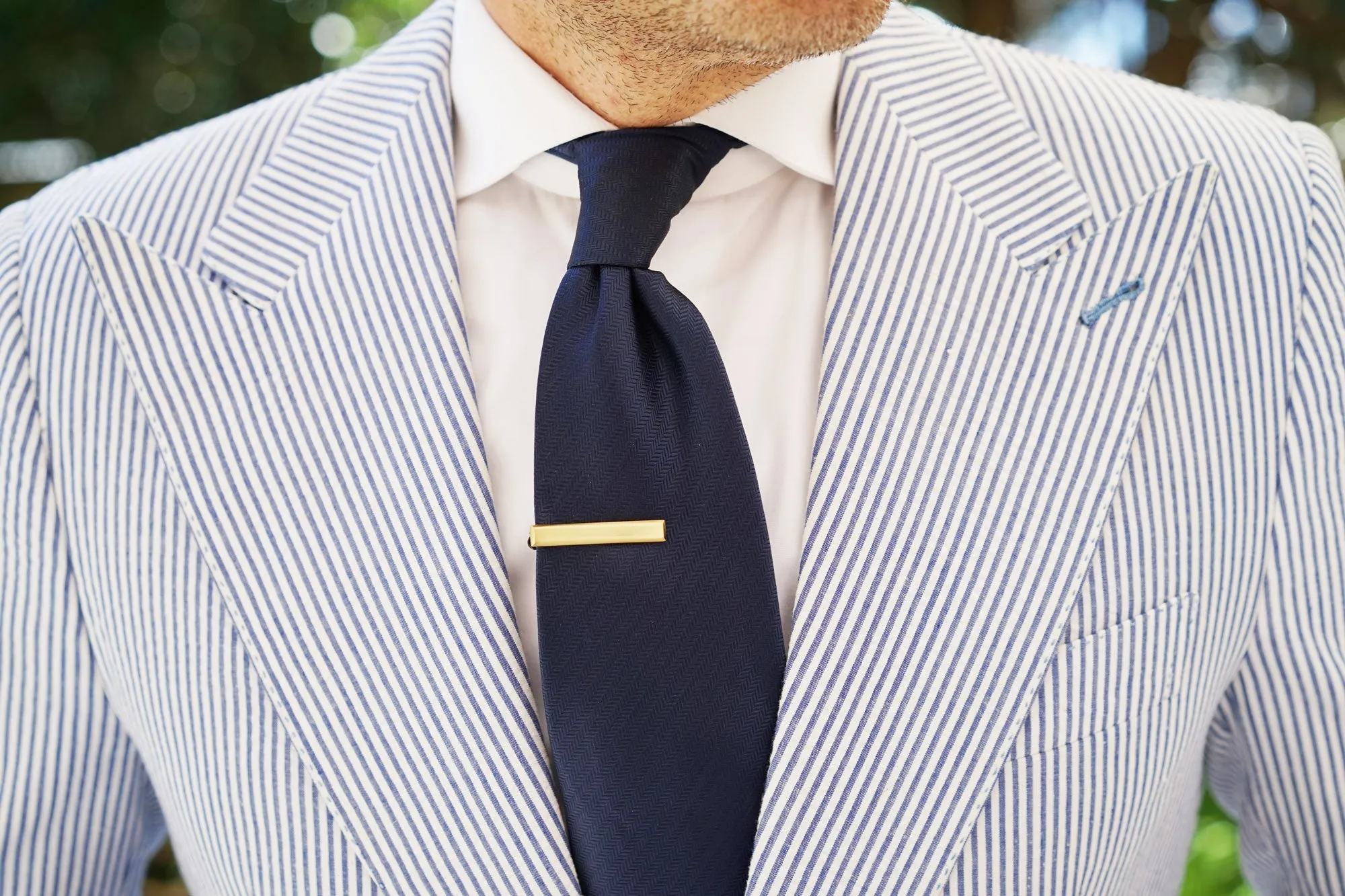 Mini Gold Pesci Tie Bar