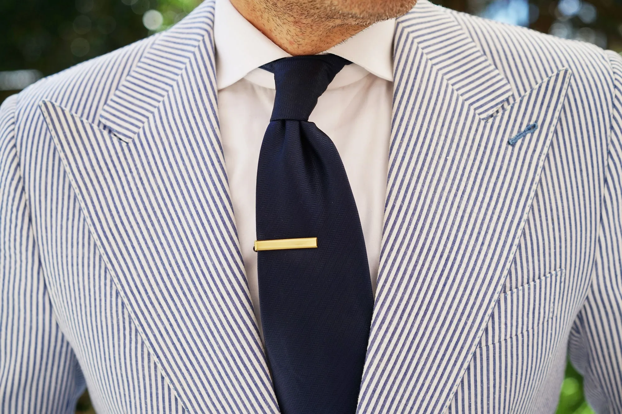 Mini Gold Pesci Tie Bar