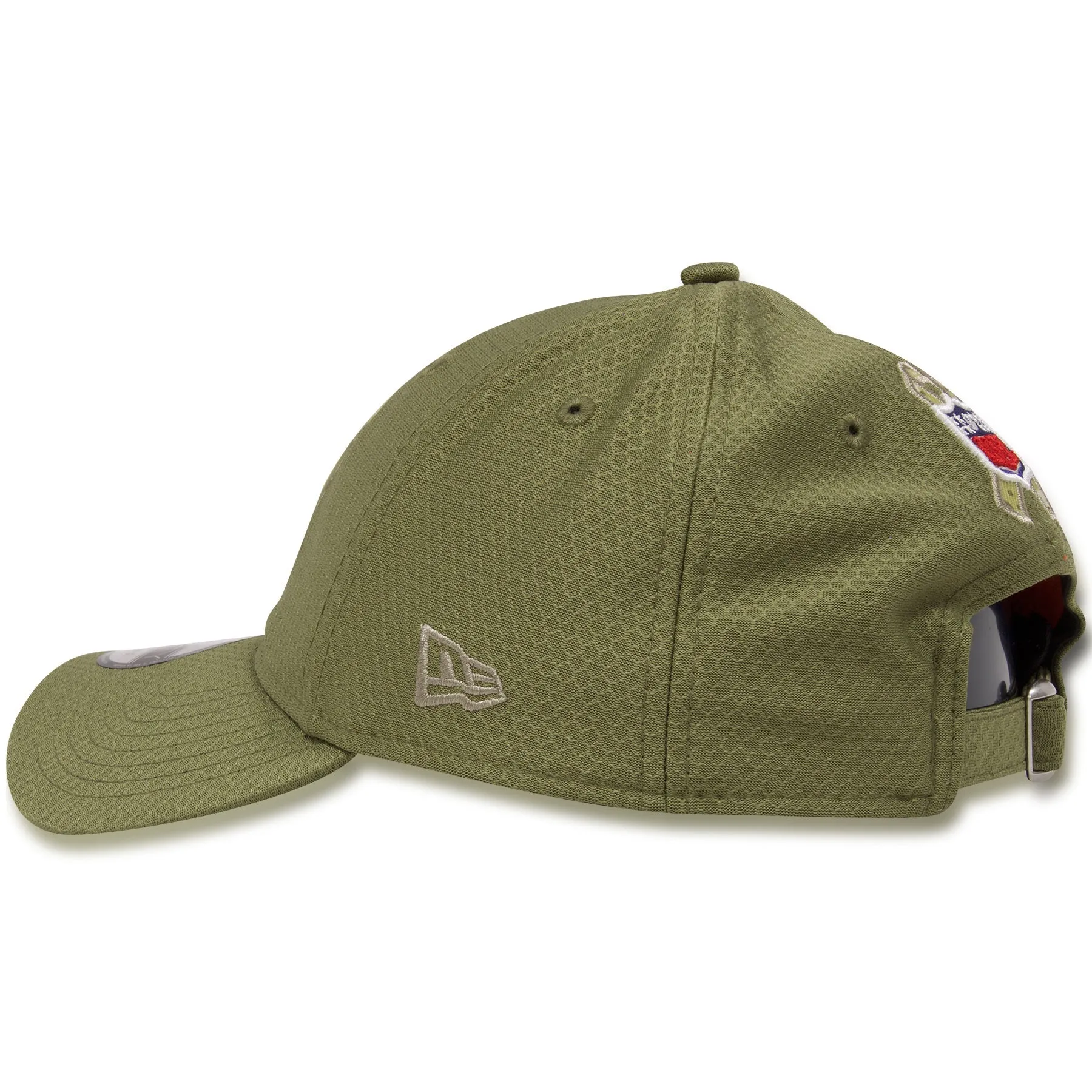 New York Giants 2019 Salute to Service Dad Hat | Olive Green NFL On Field NY Giants Baseball Cap