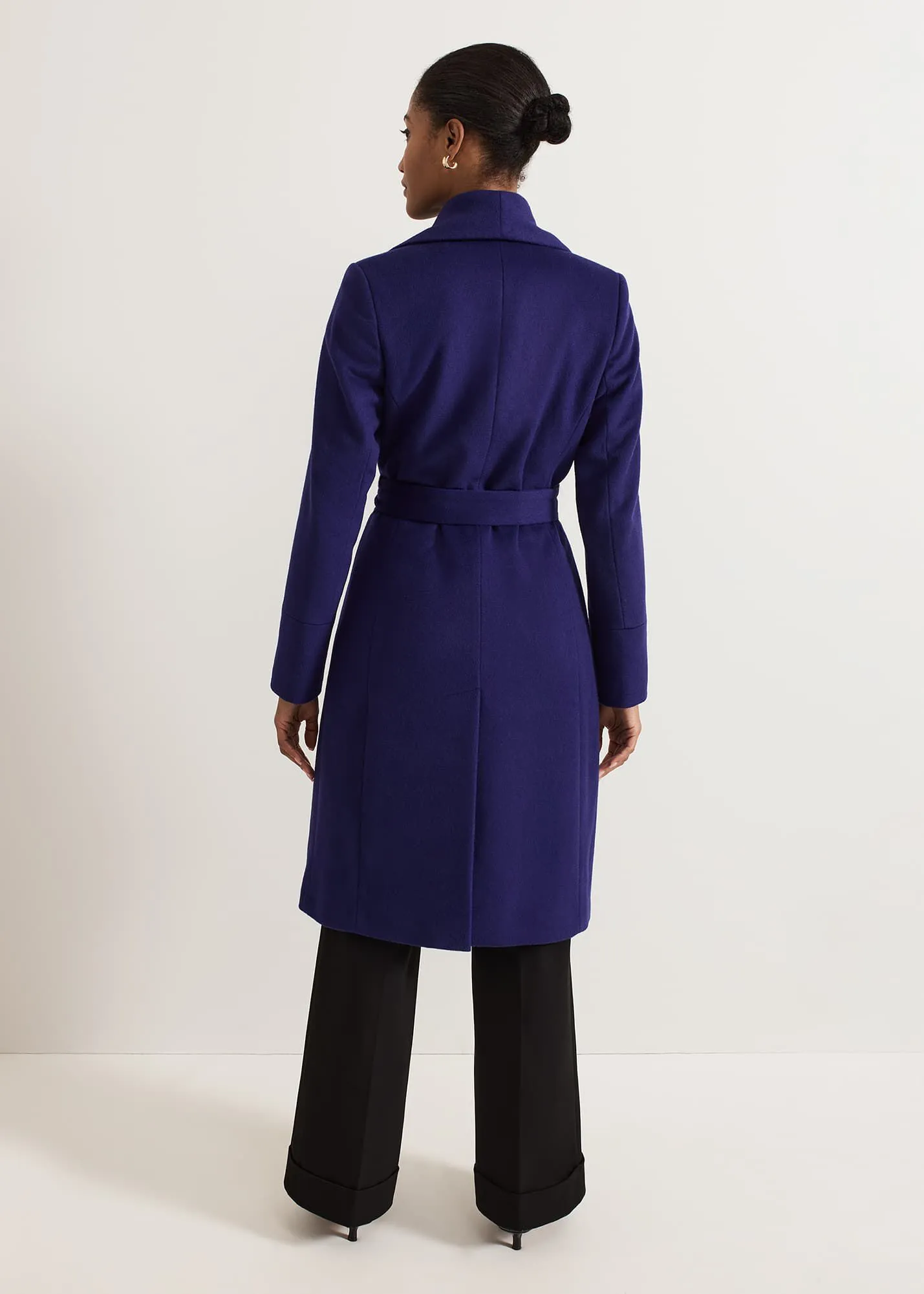 Nicci Belted Wool Coat