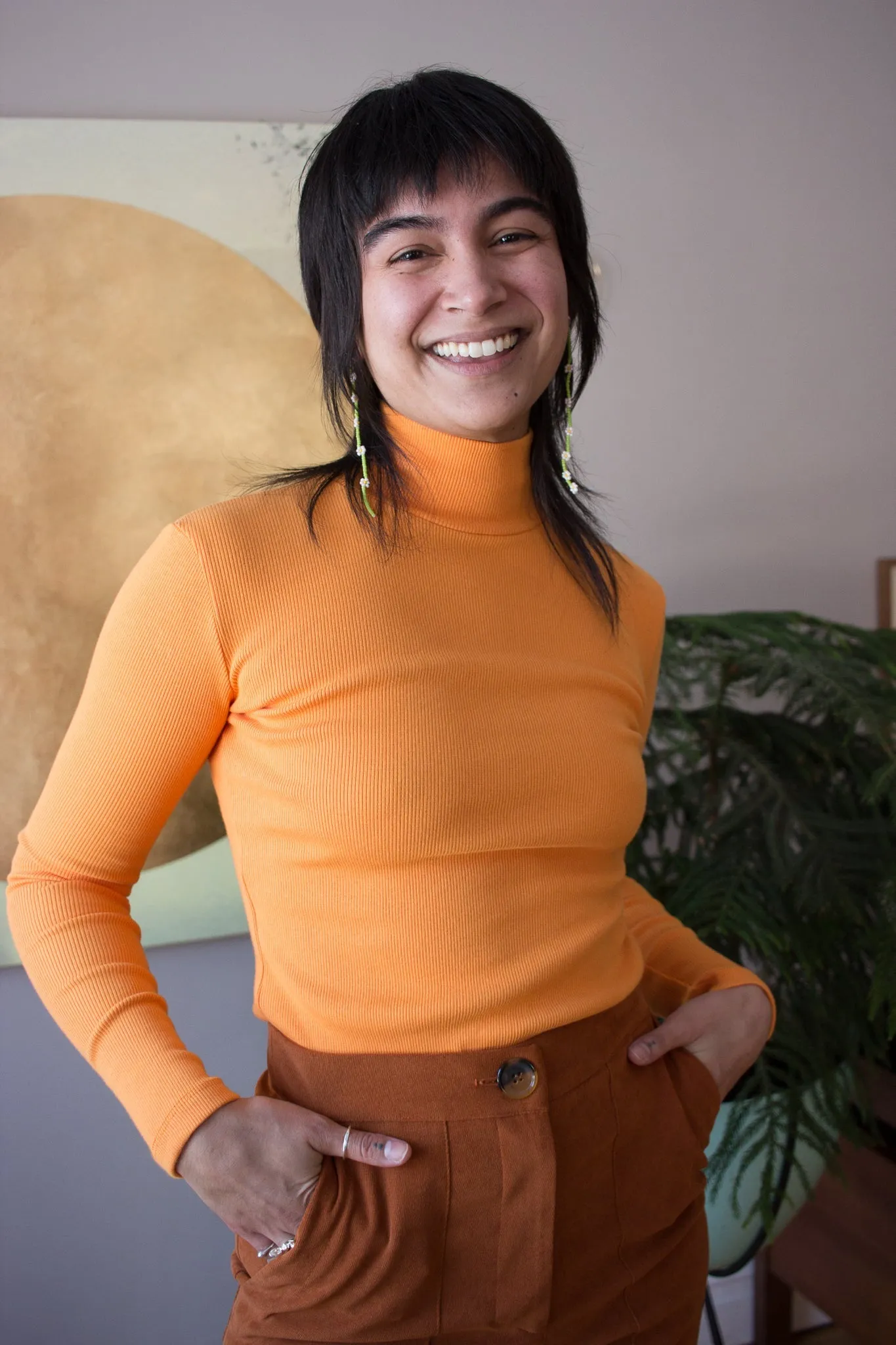 Odeyalo Adamo Turtleneck (Clementine)