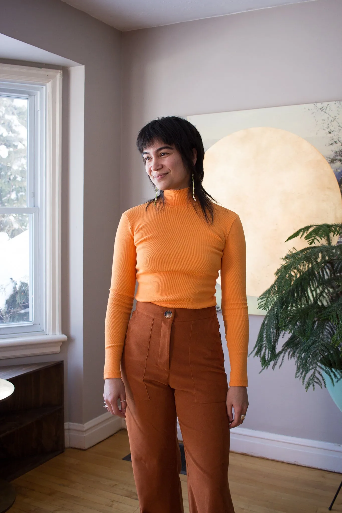 Odeyalo Adamo Turtleneck (Clementine)