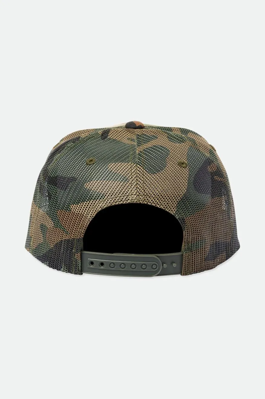 Palmer Proper MP Trucker Hat - Camo Surplus/Camo Surplus