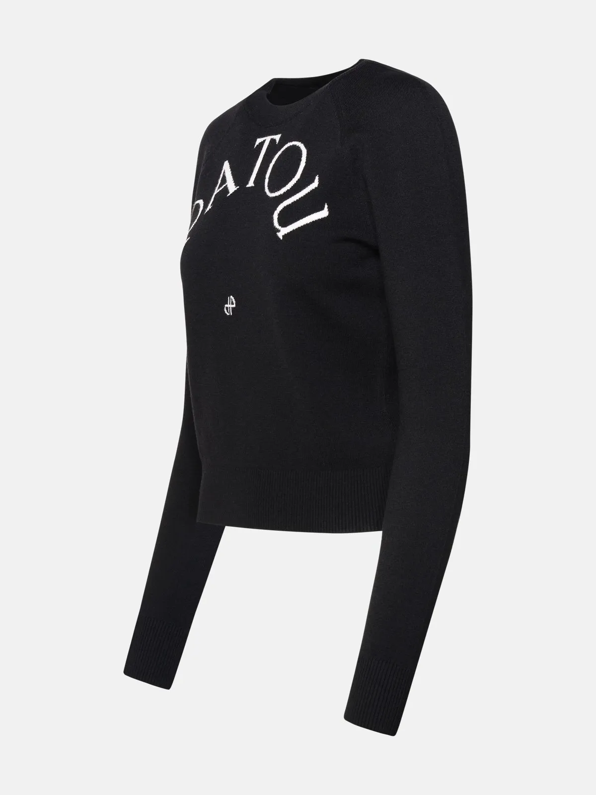 PATOU  |Crew Neck Wool Long Sleeves Plain Logo V-neck & Crew neck