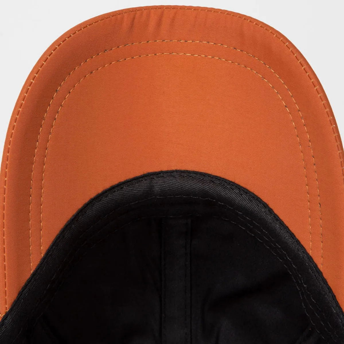 Paul Smith - Men's 'PS Happy' Logo Baseball Cap in Rust