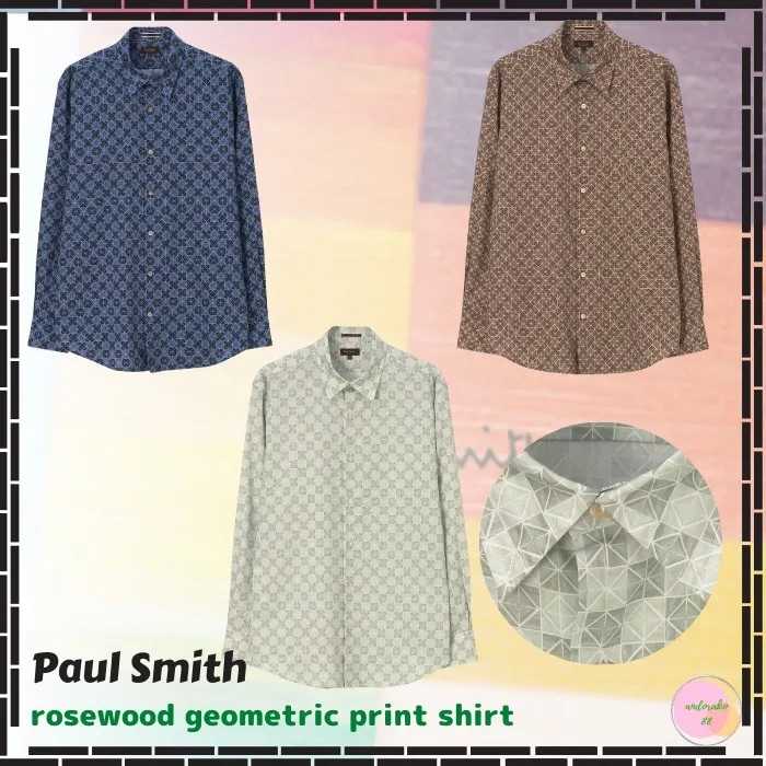 Paul Smith  |Street Style Long Sleeves Cotton Shirts