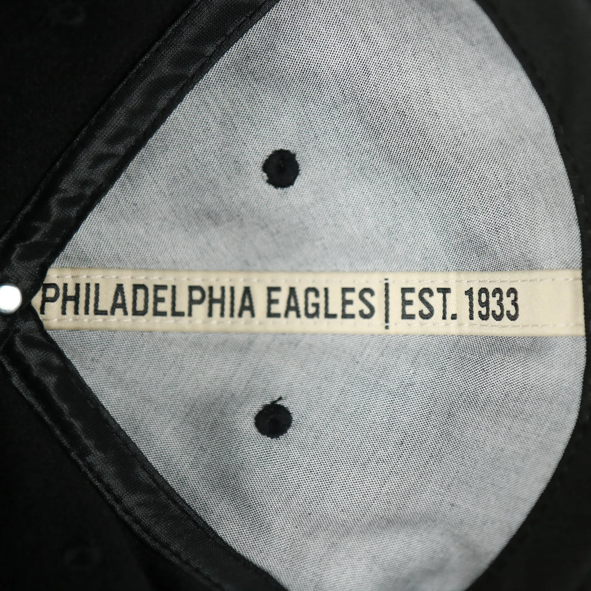 Philadelphia Eagles Vintage 1933 Heritage Series Retro Crown Black  59Fifty Fitted Cap