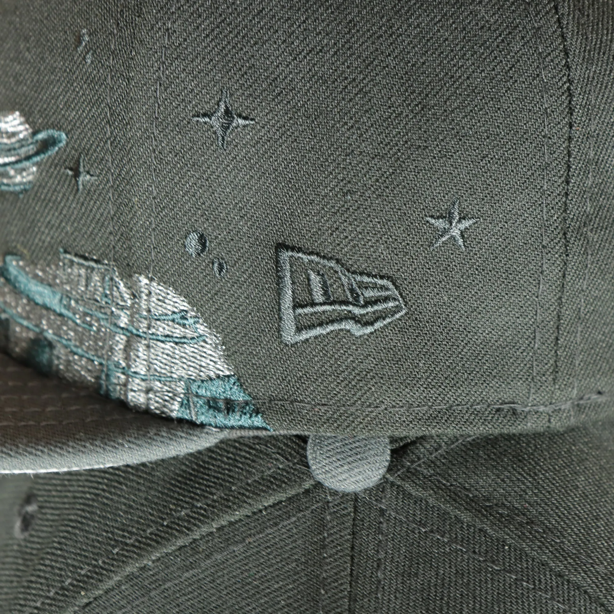 Philadelphia Phillies Cooperstown Planetary Space Scenery Grey bottom | Black 59Fifty Fitted Cap