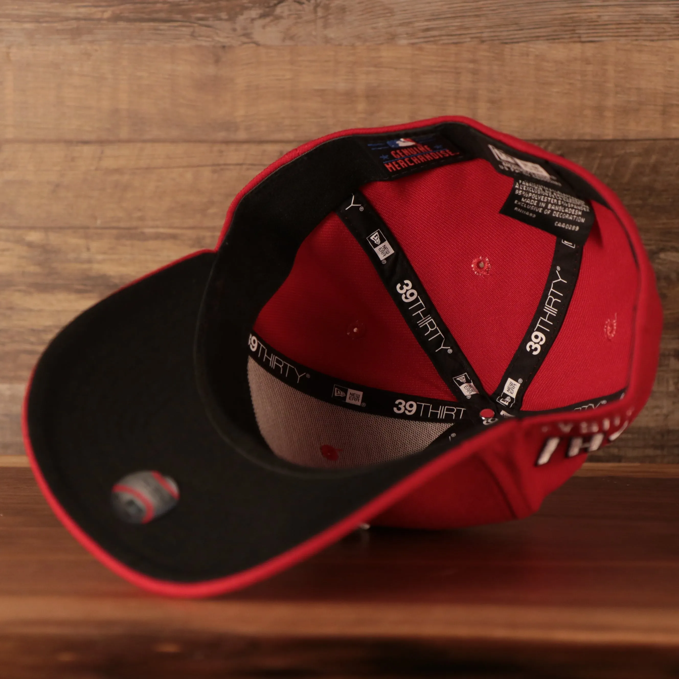 Philadelphia Phillies MLB 2021 Fourth of July 3930 Flexfit Hat | Phillies On Field 4th Of July Red Flexfit