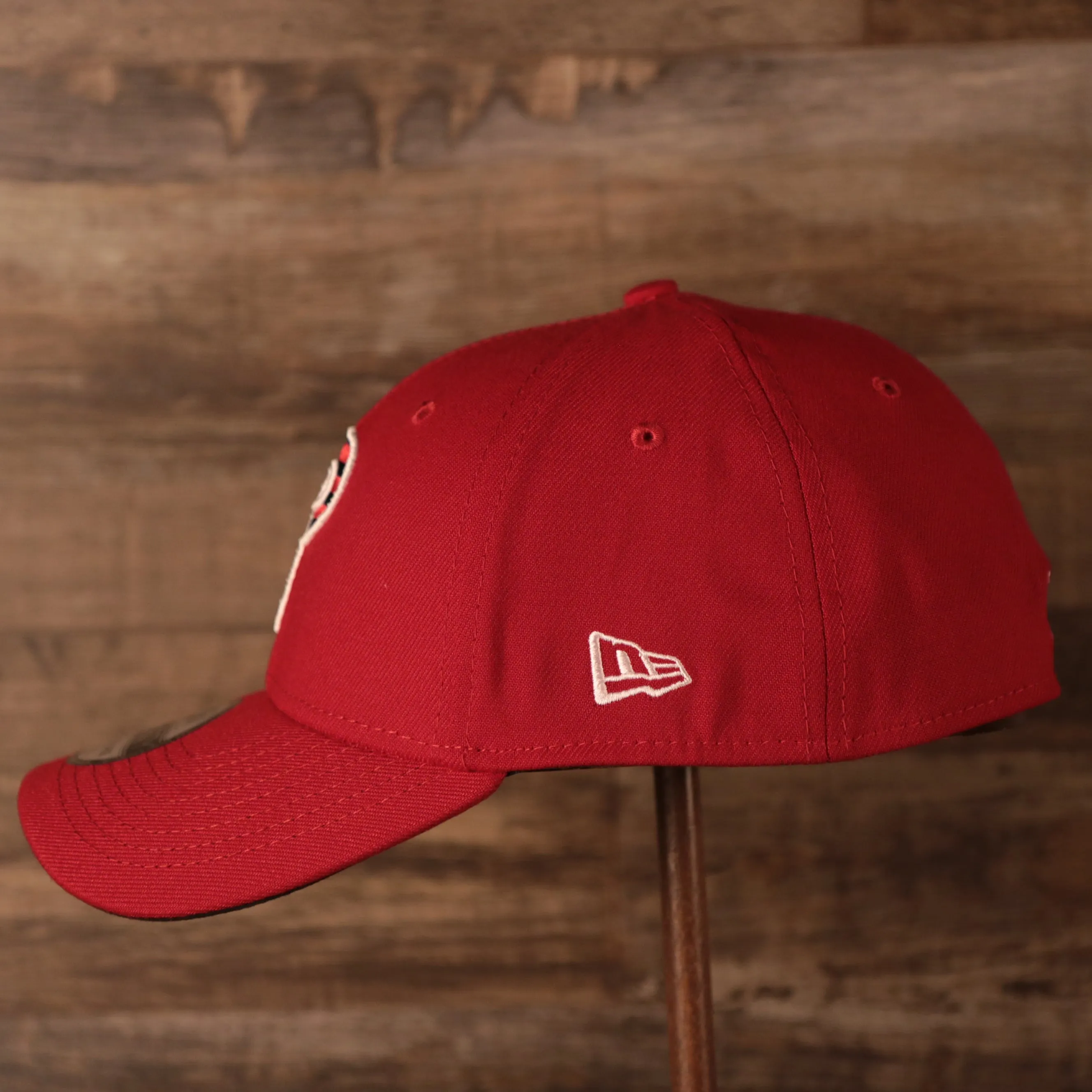 Philadelphia Phillies MLB 2021 Fourth of July 3930 Flexfit Hat | Phillies On Field 4th Of July Red Flexfit