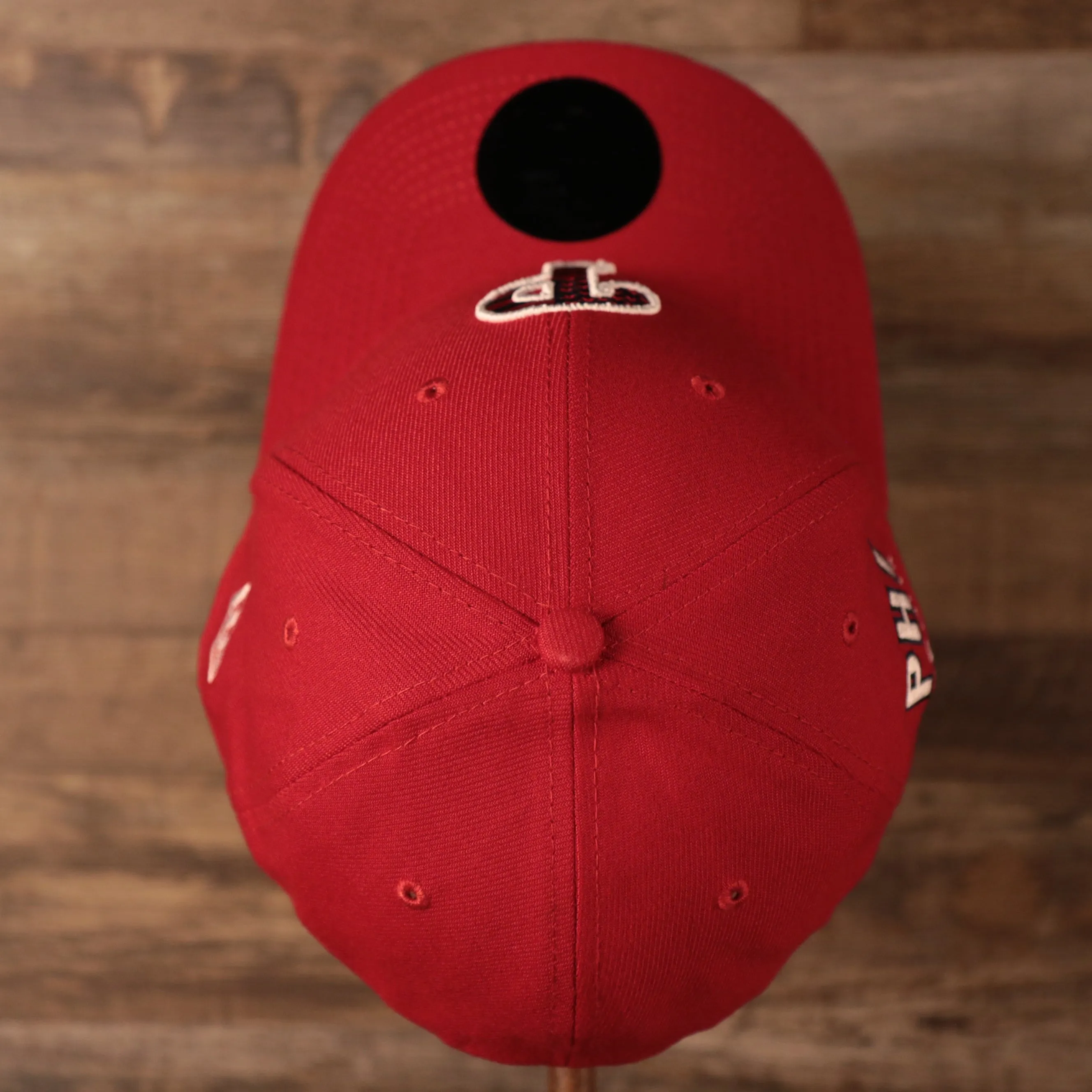 Philadelphia Phillies MLB 2021 Fourth of July 3930 Flexfit Hat | Phillies On Field 4th Of July Red Flexfit