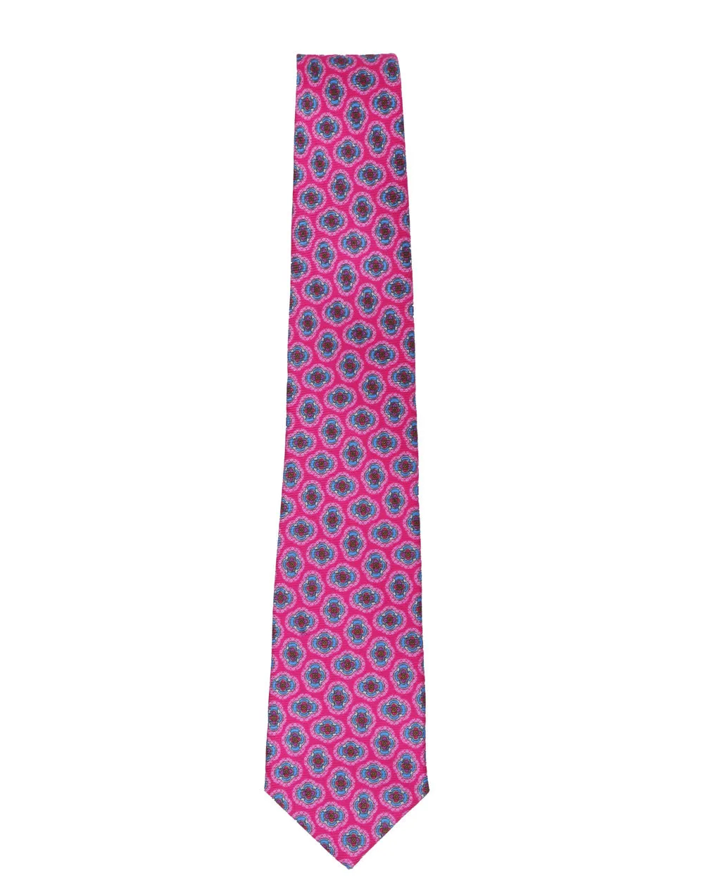 Pink Micro Medallion Tie