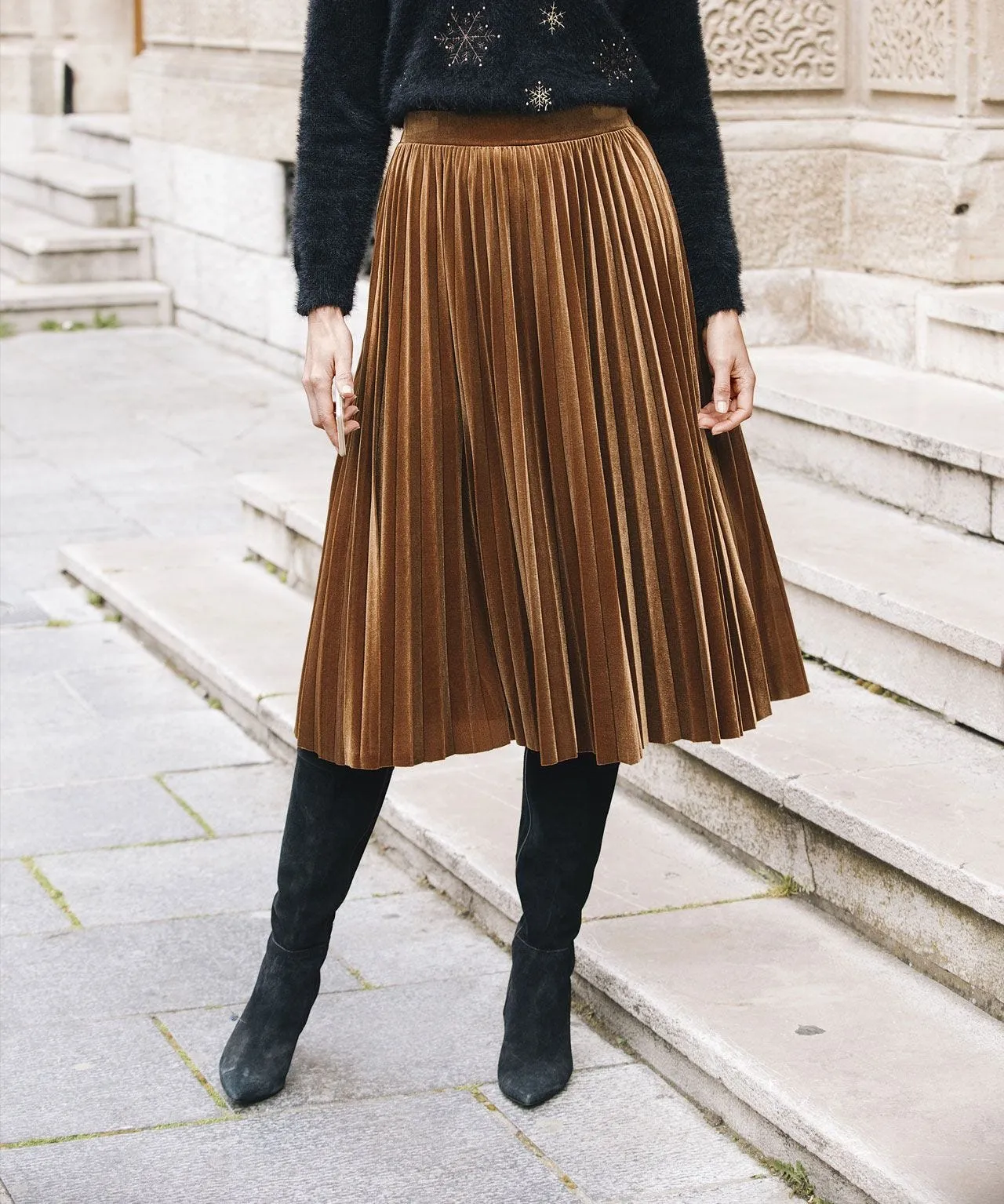 Pleated Skirt