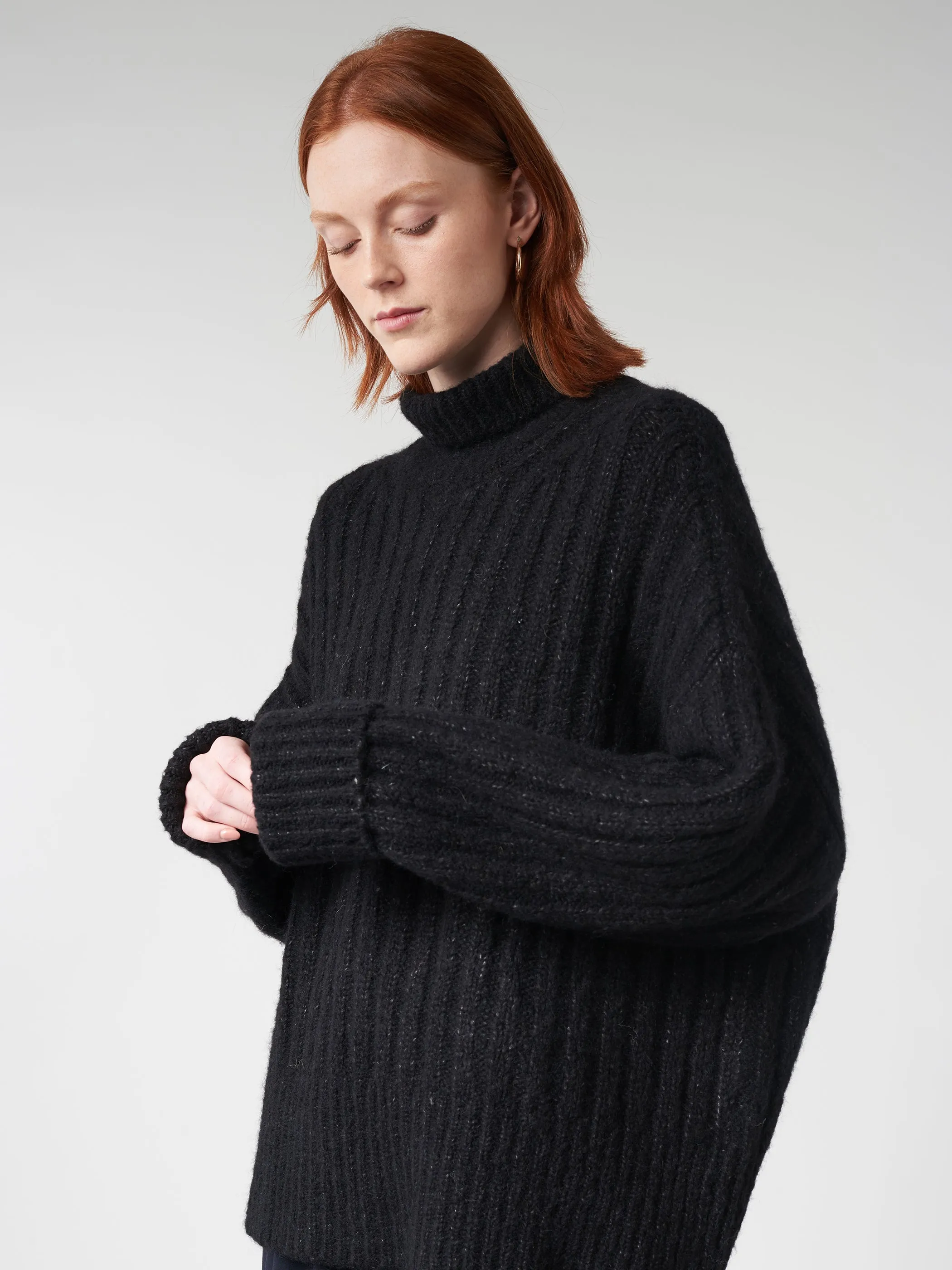 Rib Turtleneck