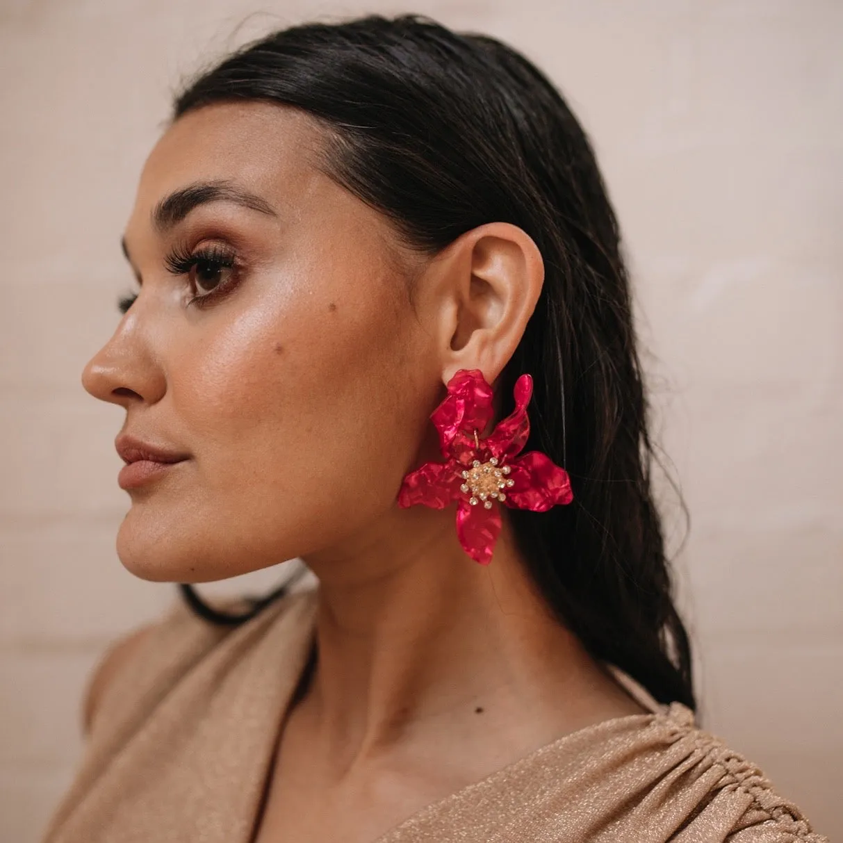 Rue Flower Earrings - 18 COLORS!