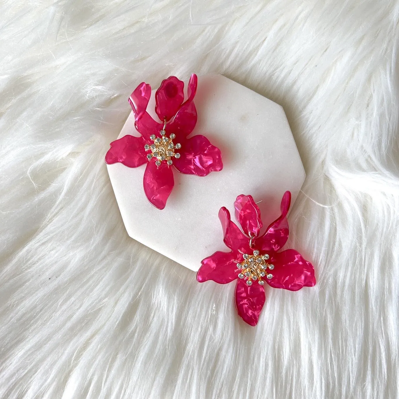 Rue Flower Earrings - 18 COLORS!