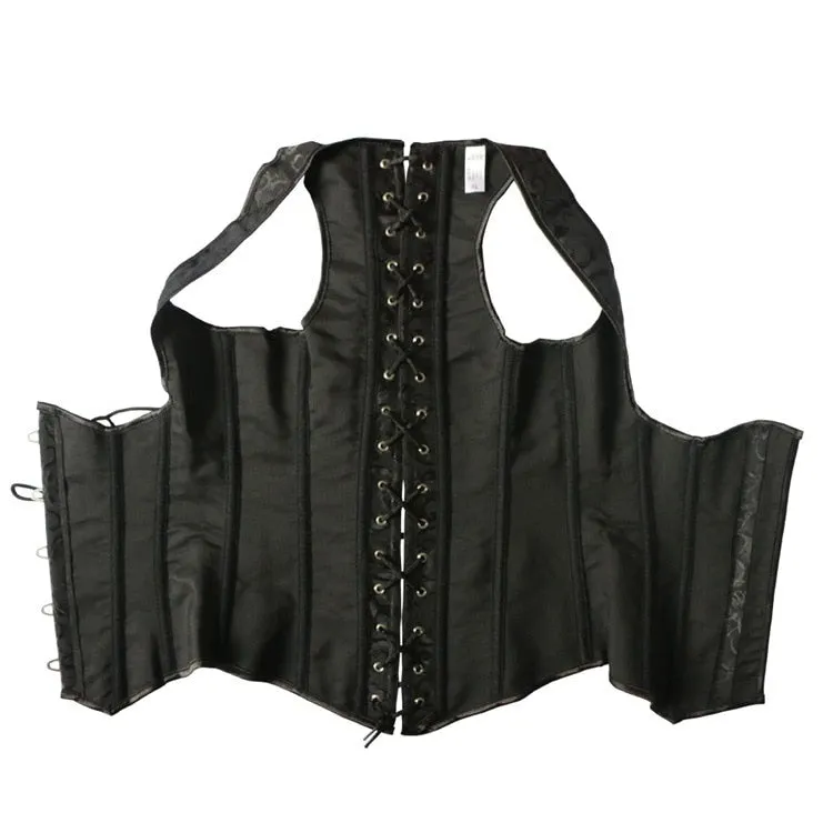 SALE of Black Gothic Corset for Women / Alternative Womens Clothing - EU