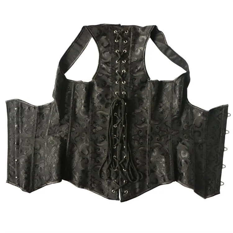 SALE of Black Gothic Corset for Women / Alternative Womens Clothing - EU