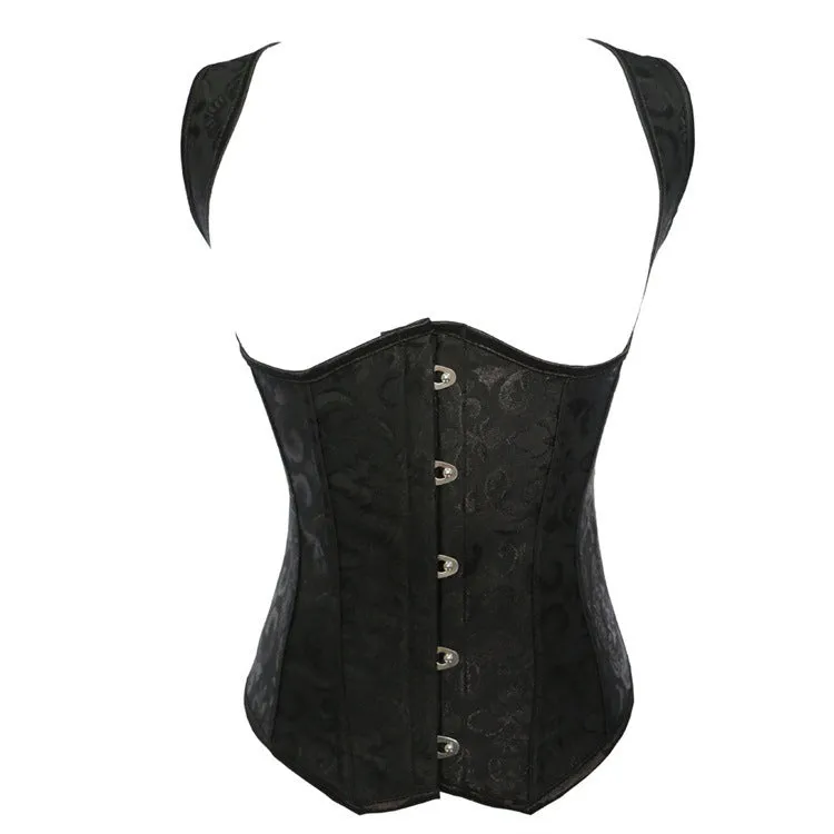 SALE of Black Gothic Corset for Women / Alternative Womens Clothing - EU