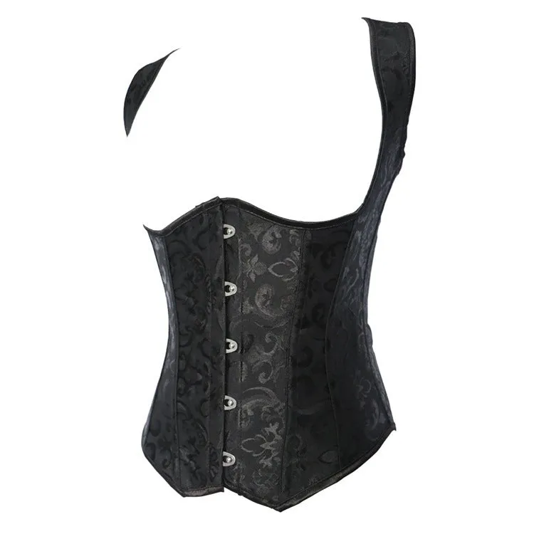 SALE of Black Gothic Corset for Women / Alternative Womens Clothing - EU