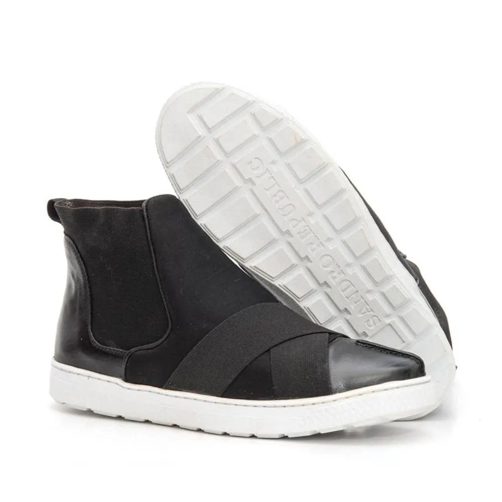 Sandro Moscoloni Mens Sneaker Lenox Black