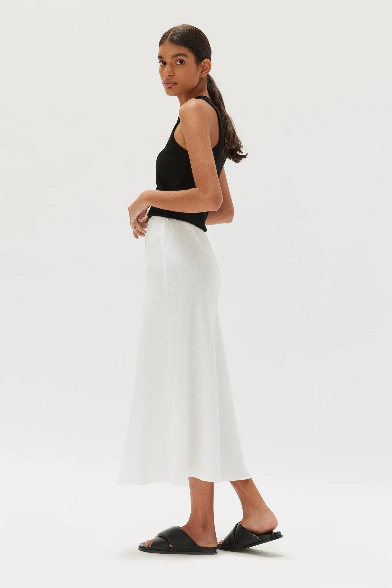 Stella Linen Skirt