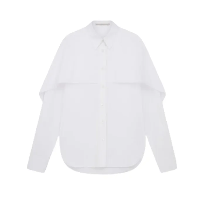 Stella McCartney  |Casual Style Street Style Long Sleeves Plain Cotton