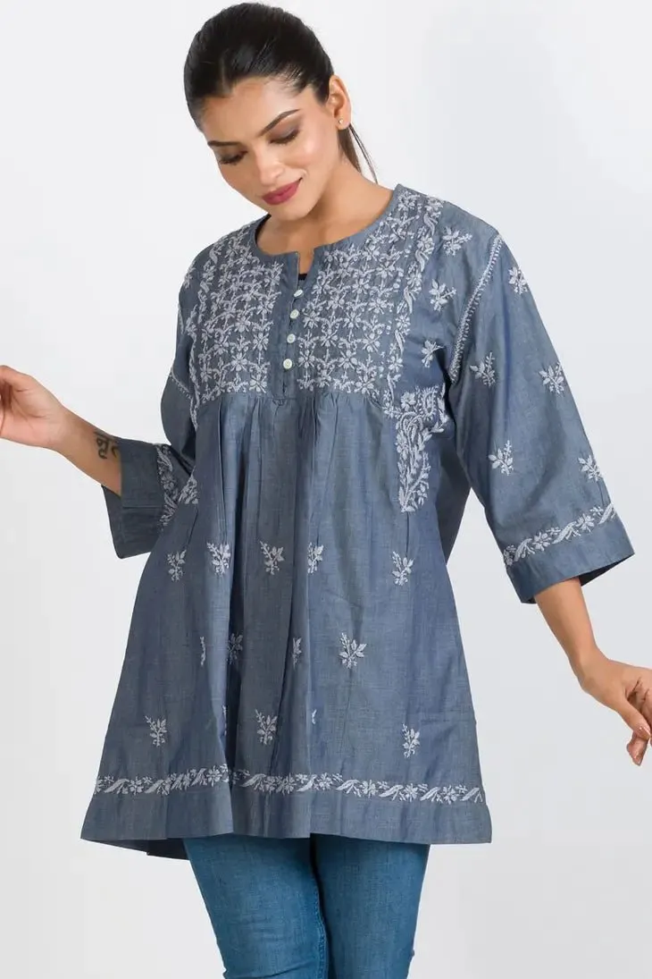 Tarika Chambray Tunic