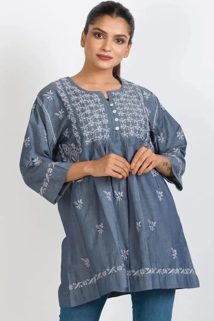 Tarika Chambray Tunic