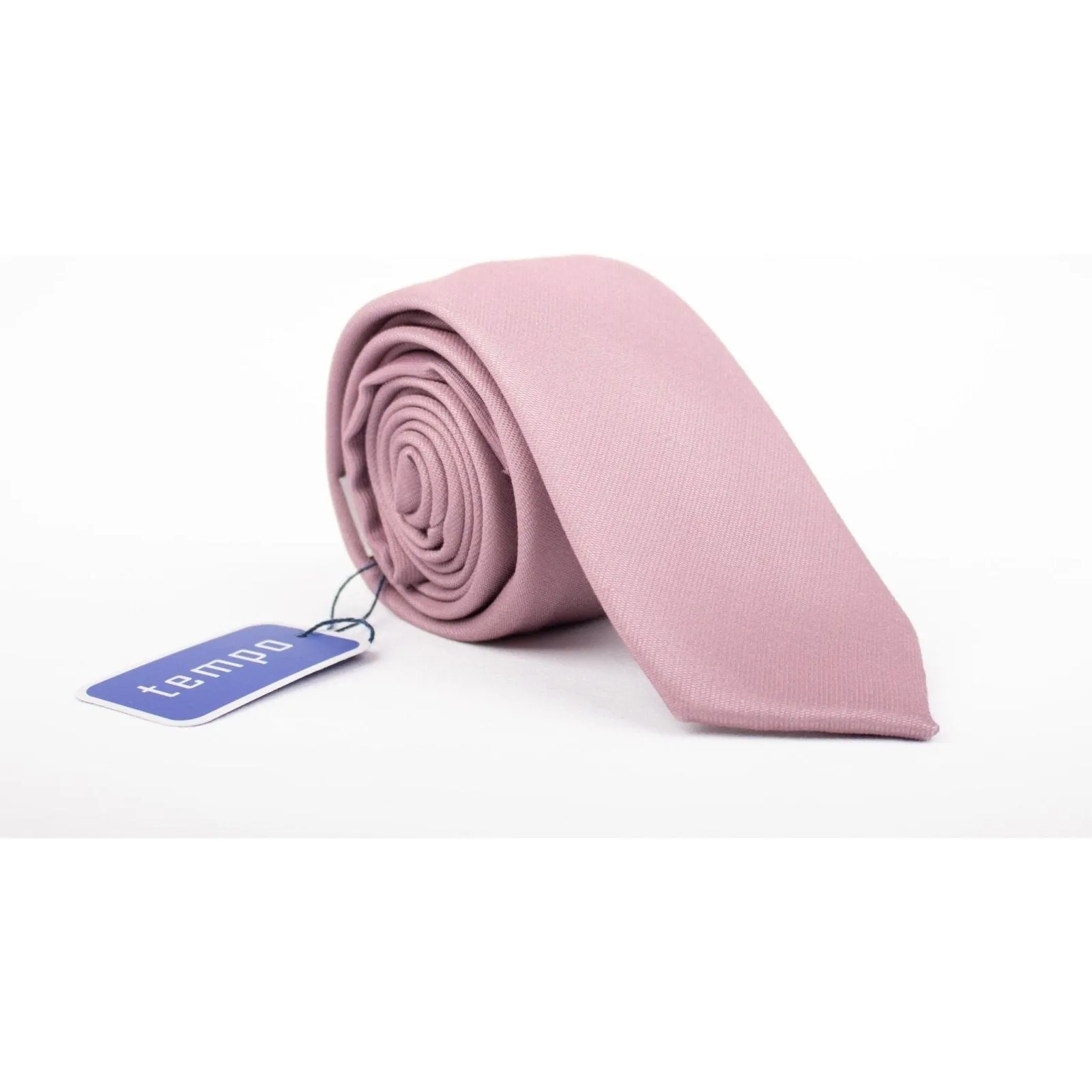 Tempo Microfiber Textured Solid Tie