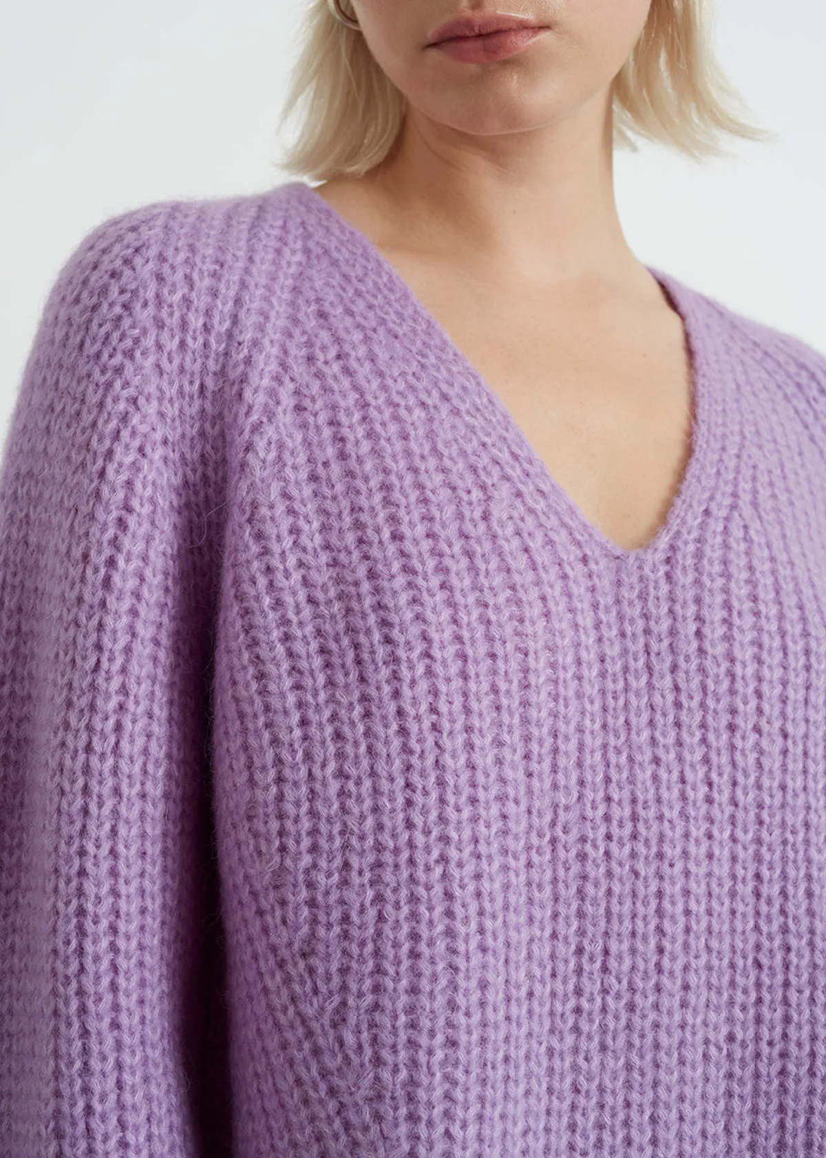 Tess Sweater - Lilac