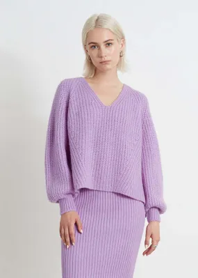 Tess Sweater - Lilac