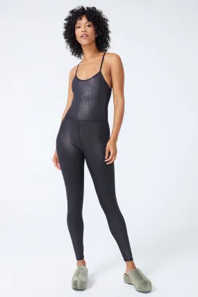 TLC Bodysuit in Onyx Sparkle