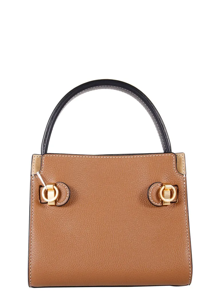 Tory Burch Logo Plaque Small Tote Bag