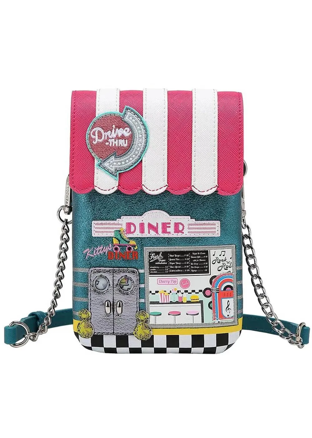 Vendula London Kitty's Diner Phone Bag